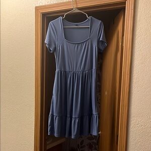 Elegant Blue Dress